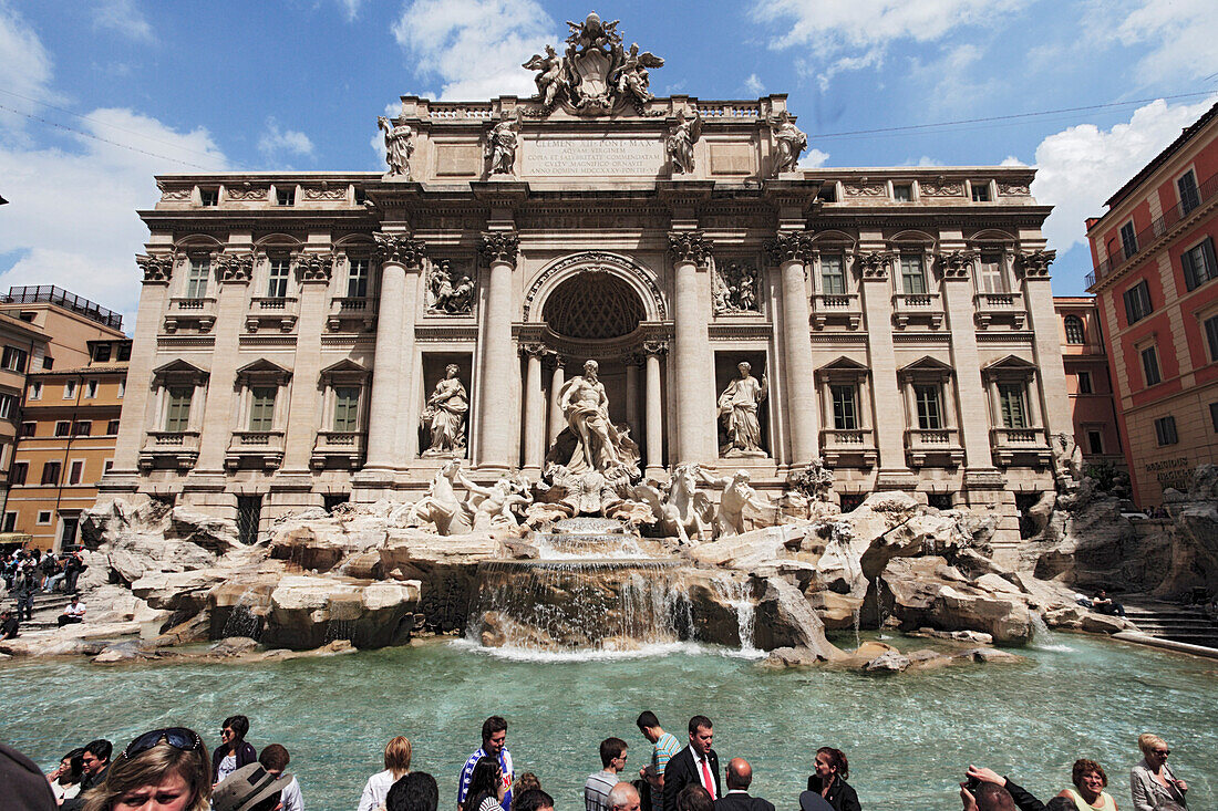 Trevi-Brunnen, Rom, Italien