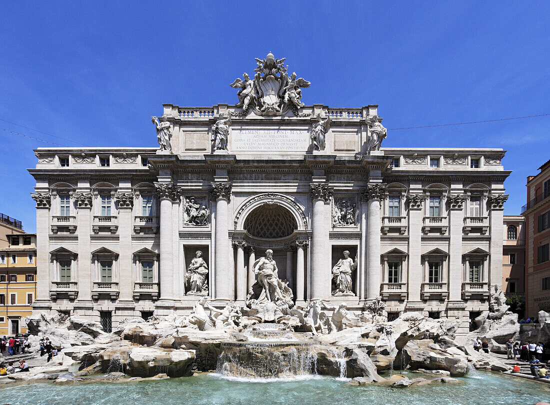 Trevi-Brunnen, Rom, Italien