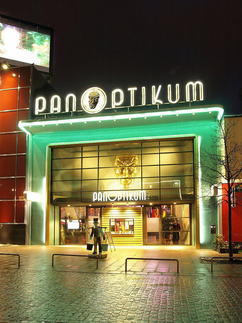 Entrance to Panoptikum Waxworks, Hanseatic City of Hamburg, Germany