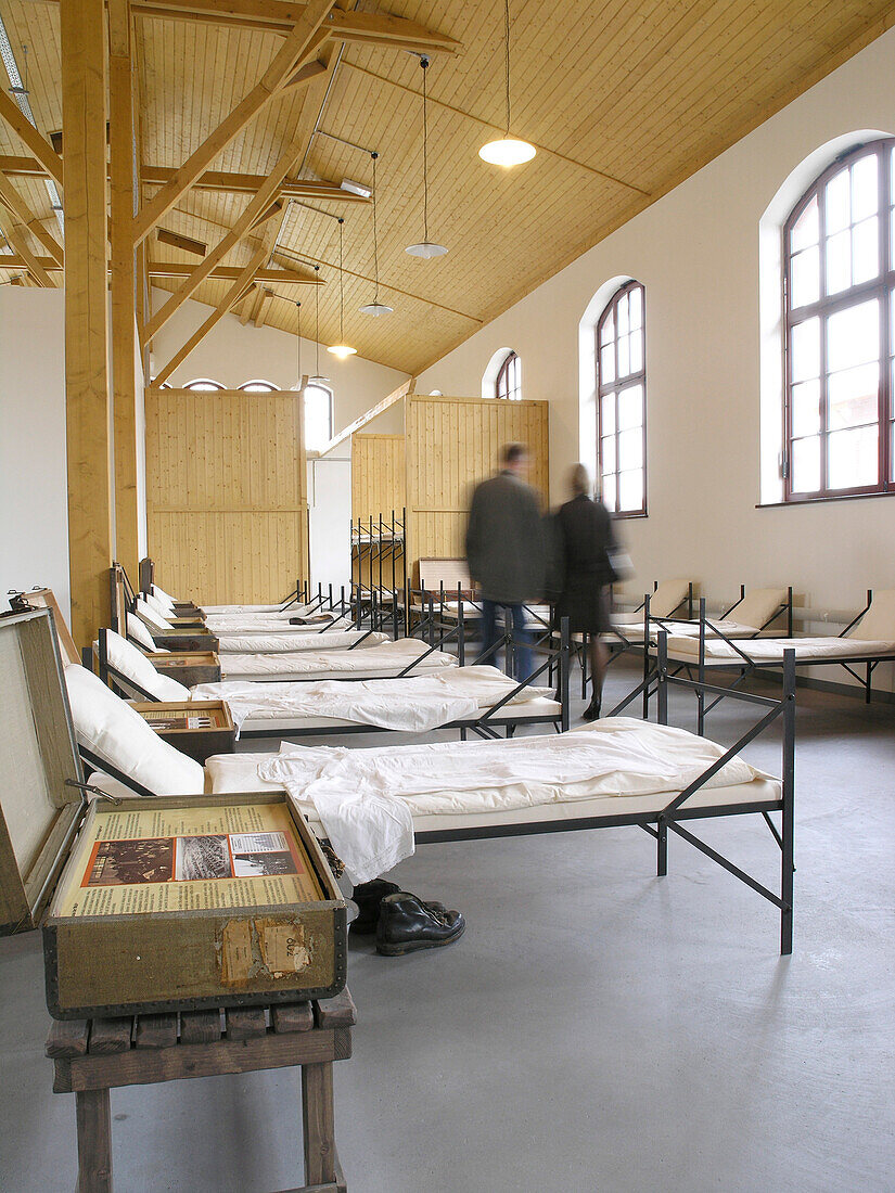 Ausstellungsraum im Ballinstadt Museum, Hansestadt Hamburg, Deutschland
