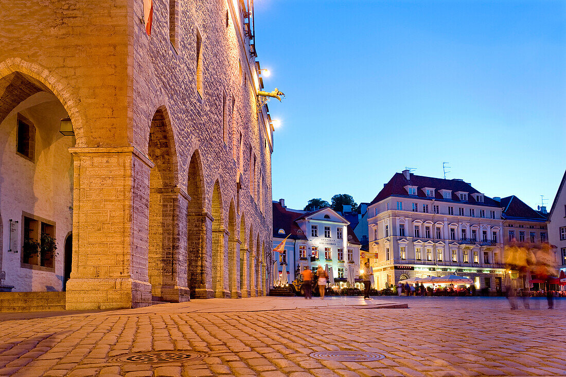 Rathausplatz, Altstadt, Tallinn, Estland, Europa