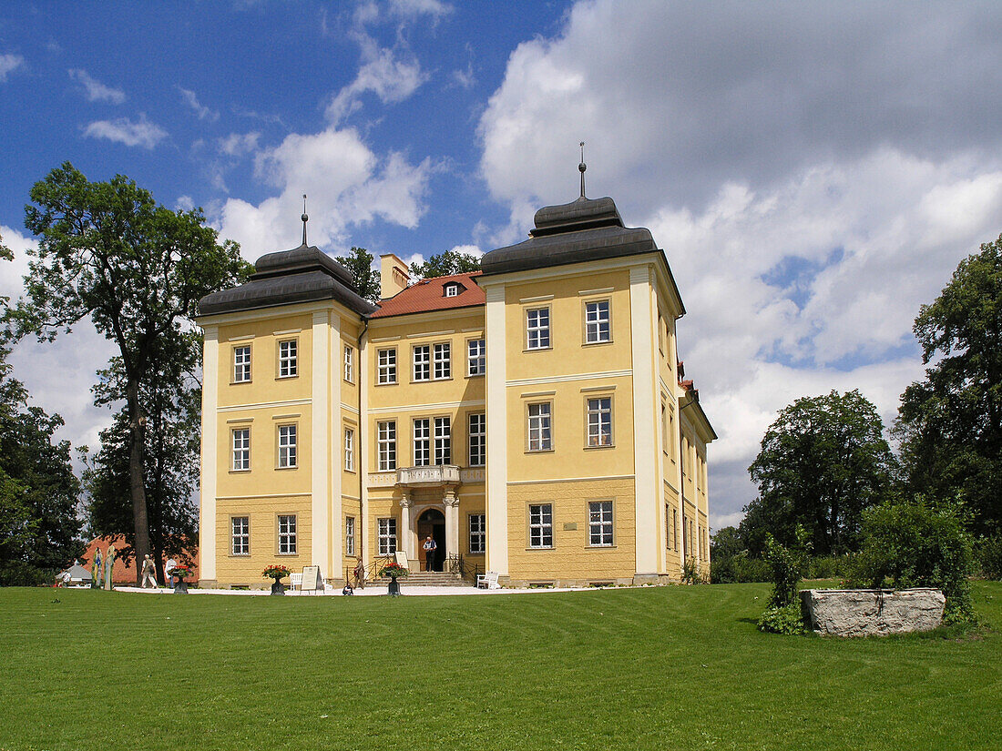 Schloss Lomnitz, Schlesien, Polen