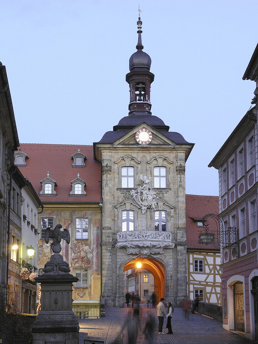Altes Rathaus, Bamberg, Franken, Deutschland
