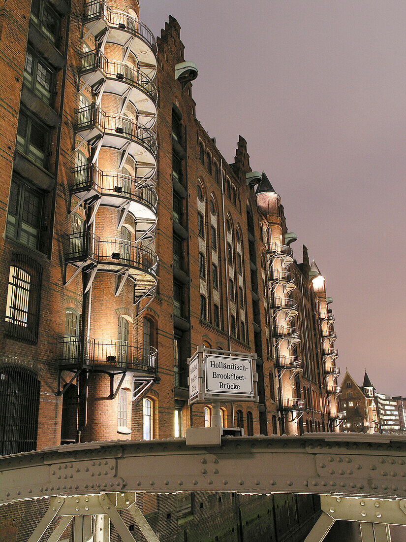 Speicherstadt, Hanseatic City of Hamburg, Germany