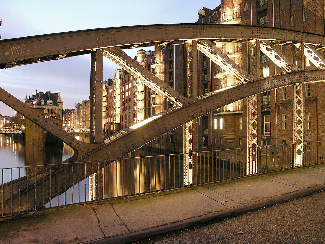 Speicherstadt, Hansestadt Hamburg, Deutschland