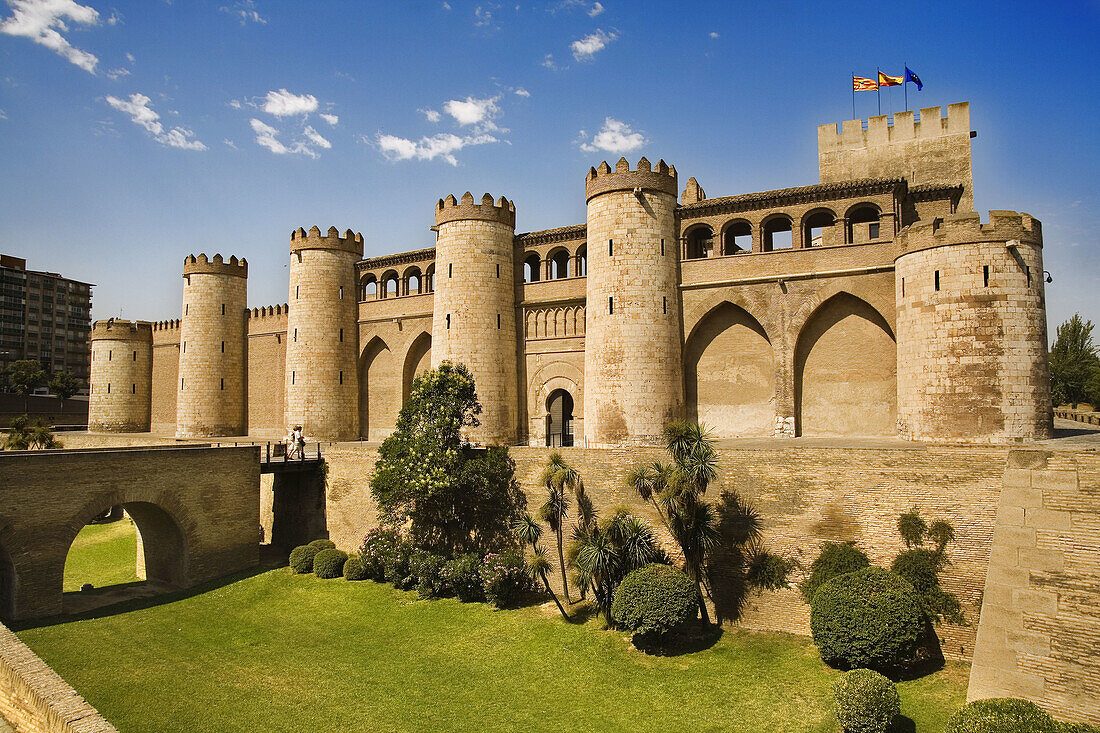 Palacio de la Aljafería. Zaragoza. Spain