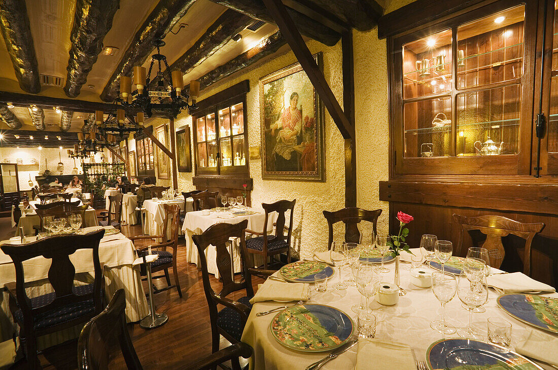 El Cachirulo'restaurant. Zaragoza-Logroño road Km. 1.5. Aragon. Spain.