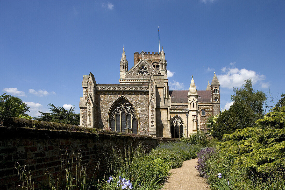 St Albans, cathedral, 1077, Hertfordshire, UK