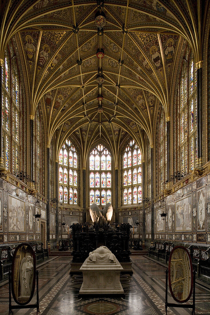 Windsor, Castle, Albert Memorial Chapel, Berkshire, UK