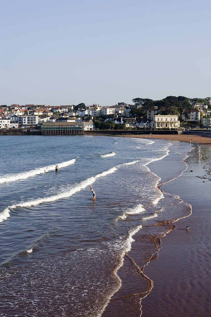 Paignton, Tor Bay, English Channel, Devon, UK.