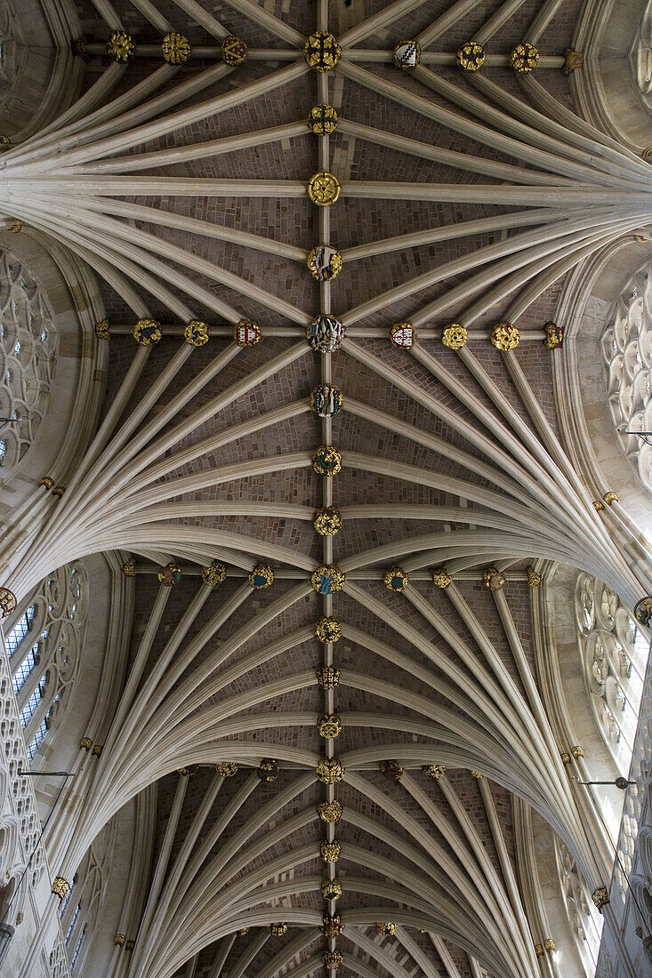 Exeter, Cathedral, Devon, UK.