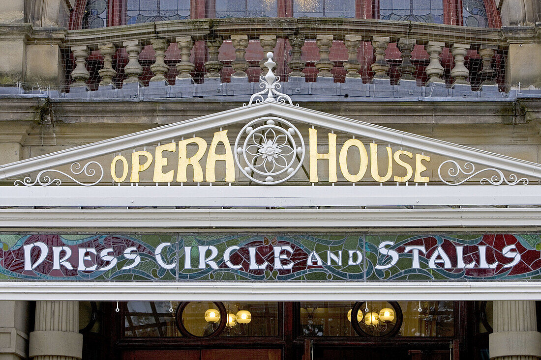 Buxton, Opera House (1903), by Frank Matcham. Derbyshire, the Midlands, UK