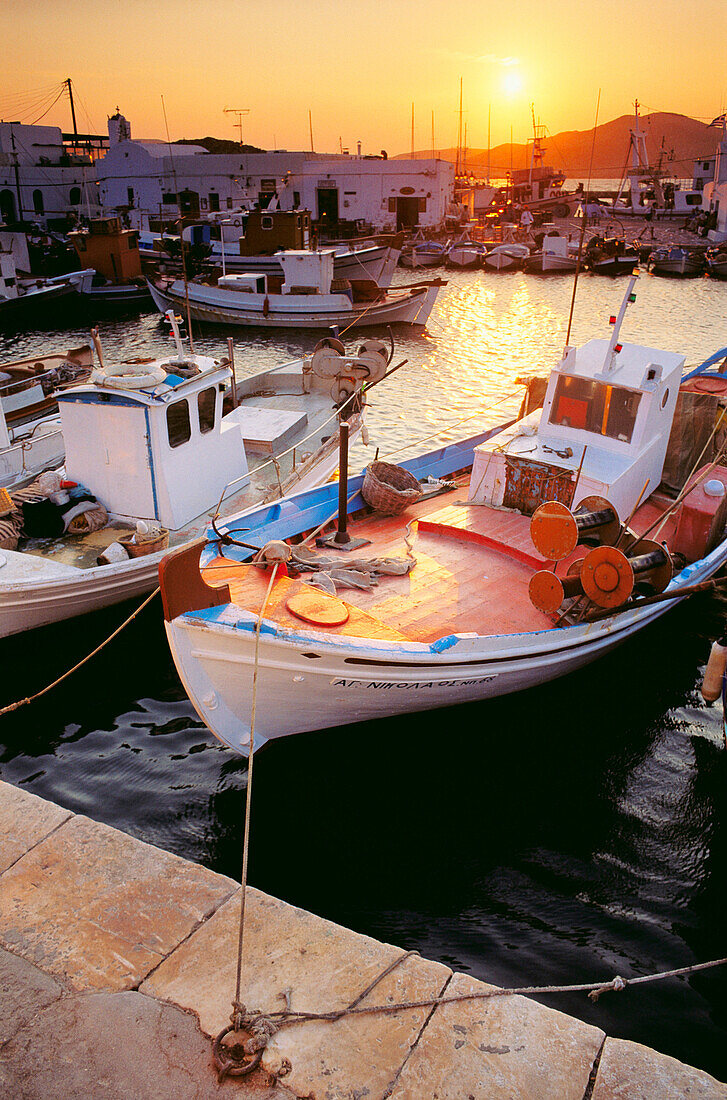 Naoussa, Paros. Cyclades Islands, Greece