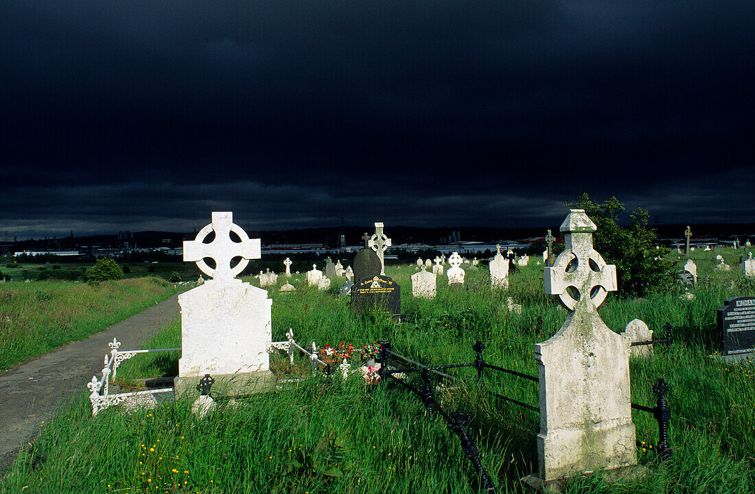 Milltown Cemetery, Belfast, County Antrim, Ulster, Nordirland, Vereinigtes Königreich, Europa