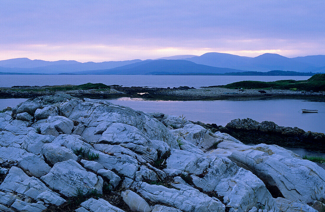 Kenmare River at dawn, Beara peninsula, County Kerry, Ireland, Europe