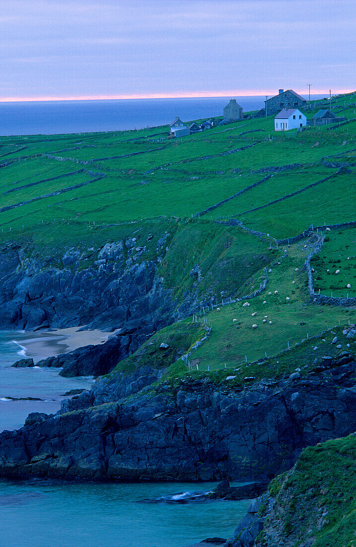 Halbinsel Dingle, Küstenlandschaft bei Slea Head, County Kerry, Irland, Europa