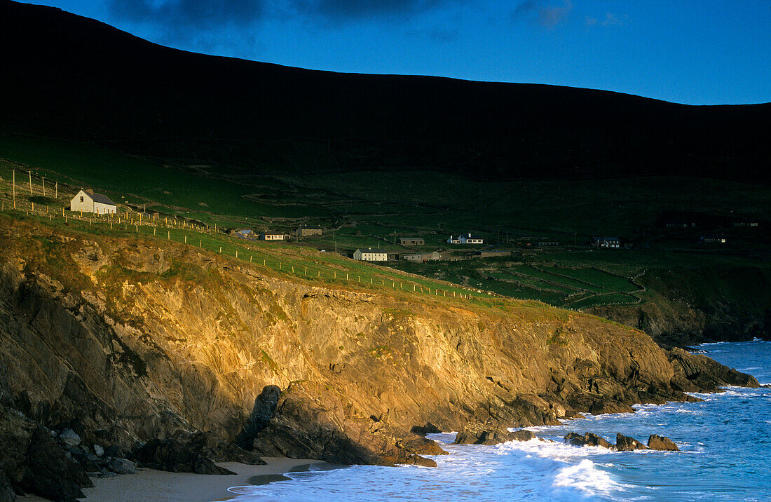 Dingle peninsula, coastal landscape near Slea Head, County Kerry, Ireland, Europe