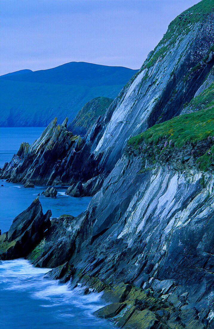 Dingle peninsula, coastal landscape near Slea Head, County Kerry, Ireland, Europe