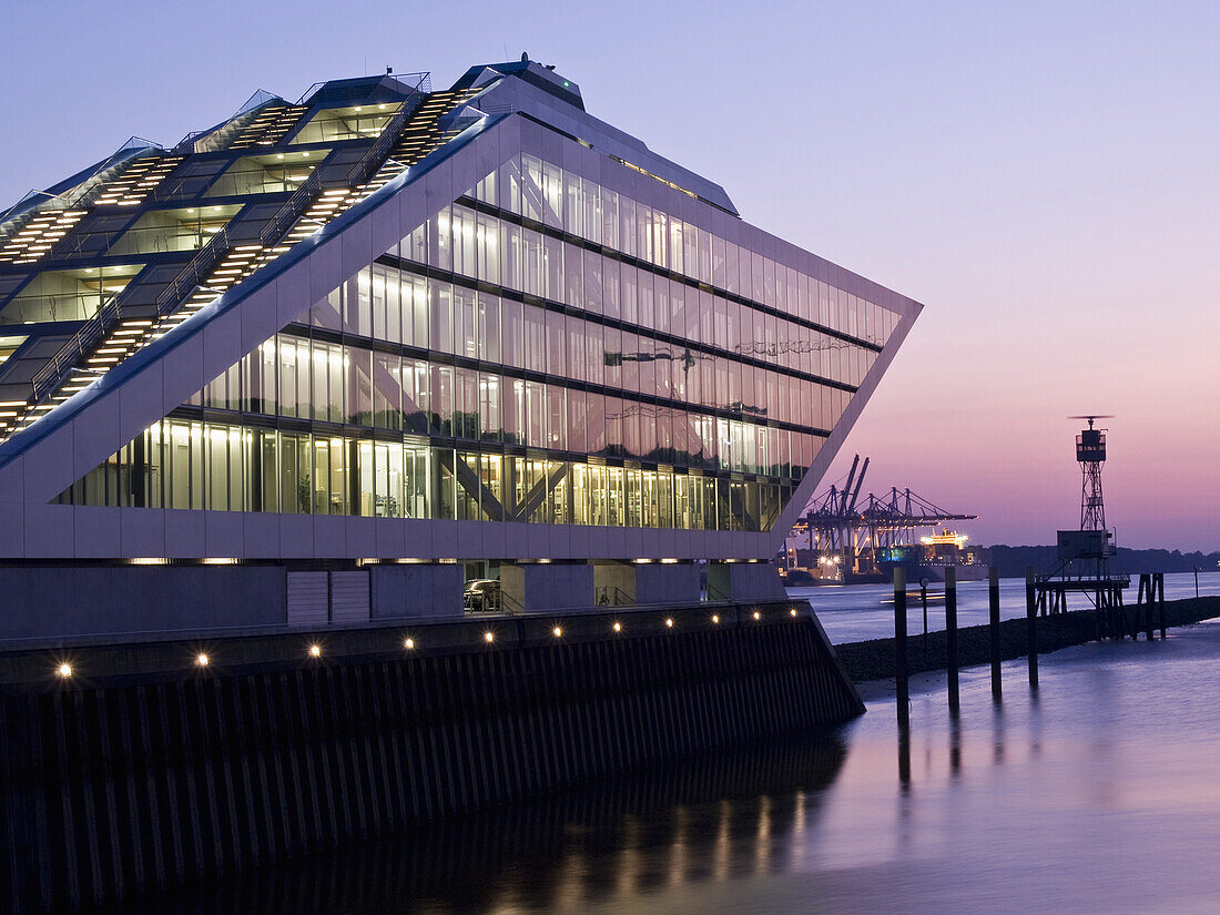 Dockland im Hafen, Hamburg, Deutschland