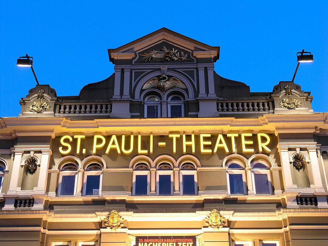 Saint Pauli Theatre, Hanseatic City of Hamburg, Germany