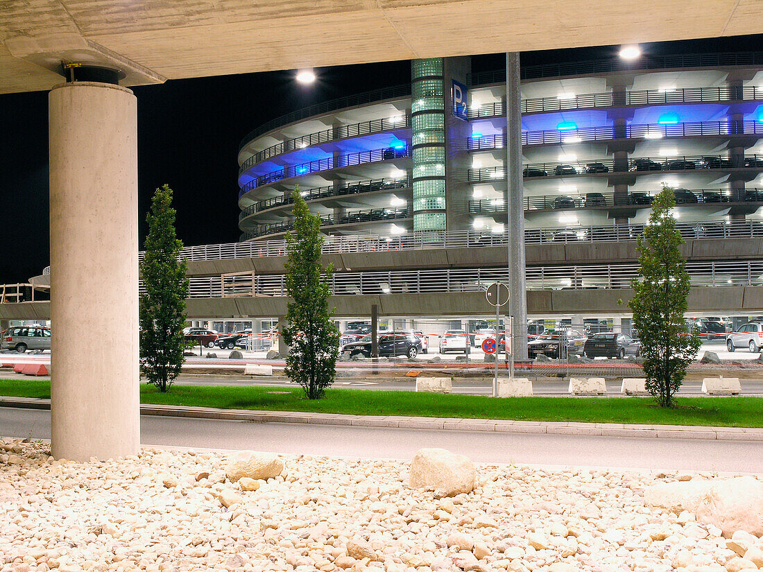 Car Park, Airport, Hanseatic City of Hamburg, Germany