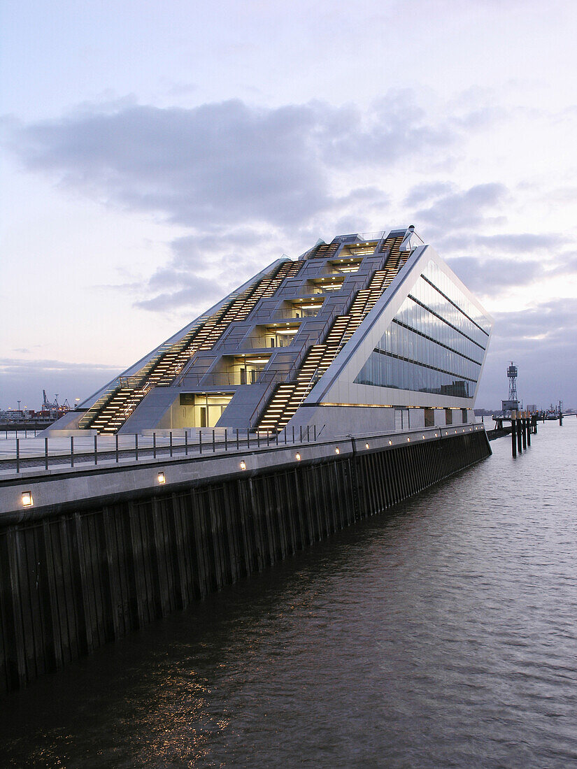 Dockland in the harbor, Hamburg, Germany