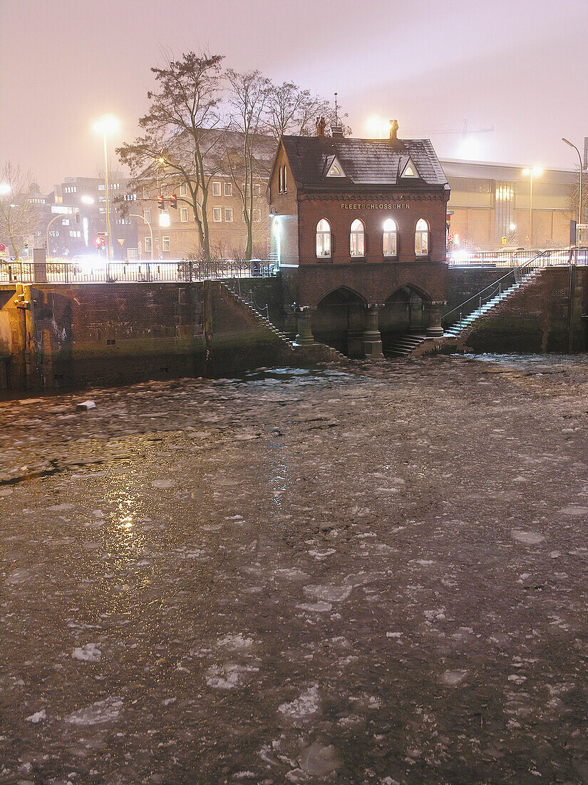 Fleetschlösschen in der Speicherstadt, Hansestadt Hamburg, Deutschland