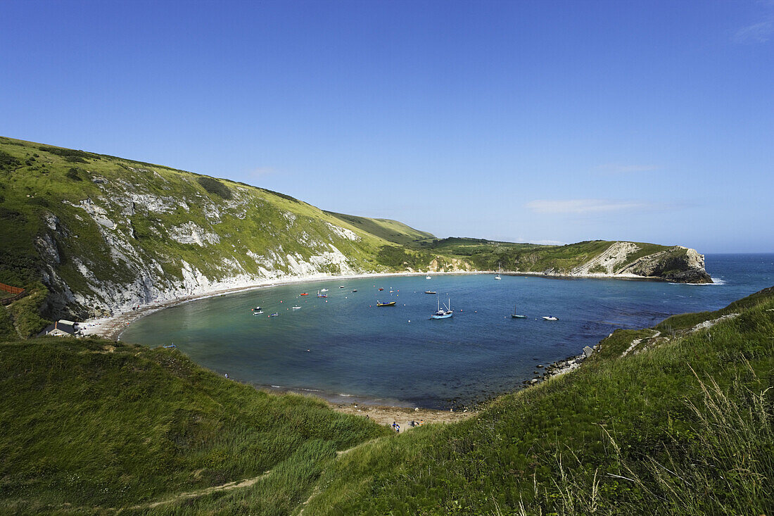 Lulworth Cove, West Lulworth, Dorset, England, Großbritannien