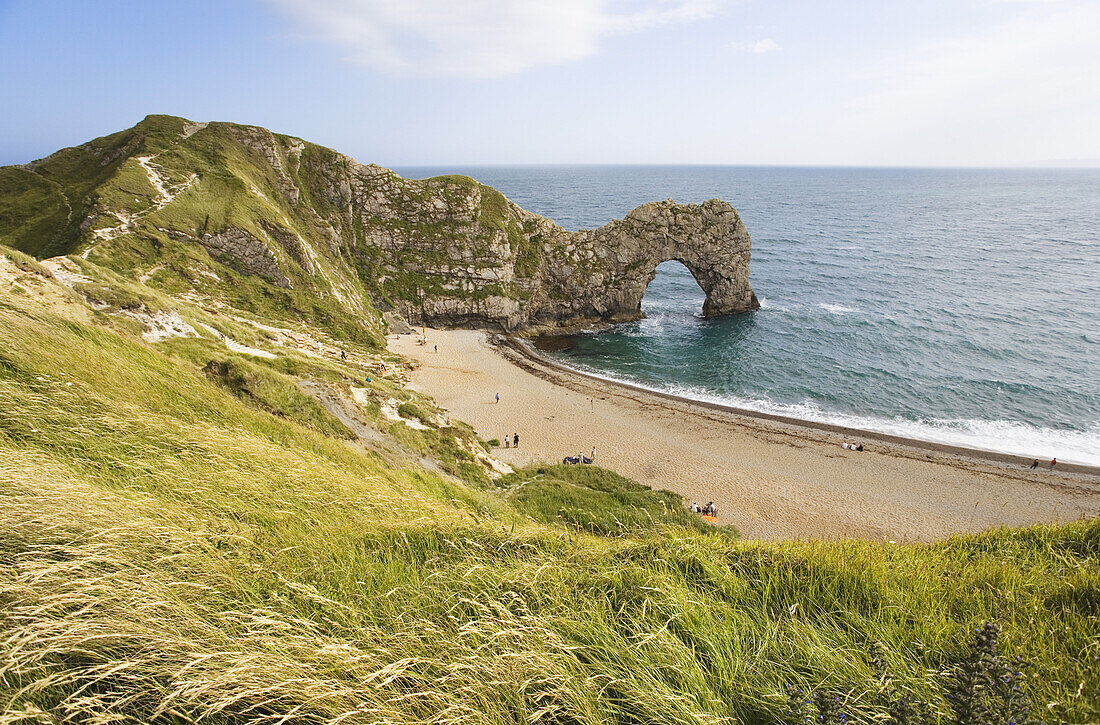 Durdle Door bei Lulworth, Dorset, England, Großbritannien