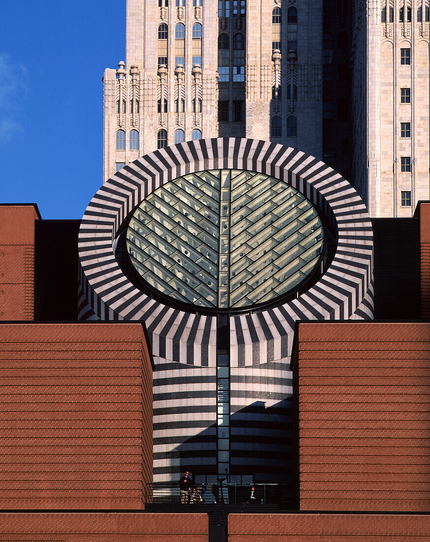 USA California  San Francisco Downtown Museum of Modern Art MOMA by swiss architect Mario Botta