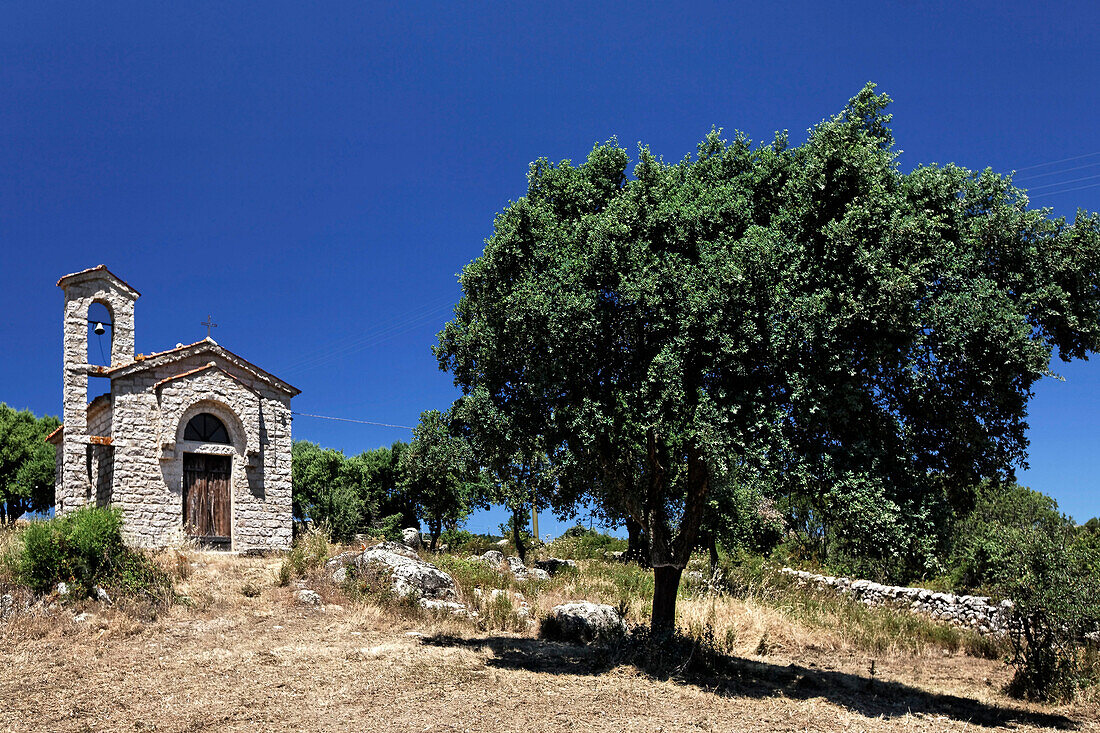Italy Sardinia village church San Phillipa