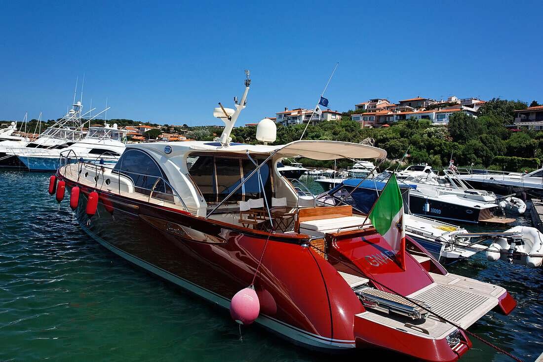 Sardinien Costa Smeralda Porto Rotondo Jachthafen