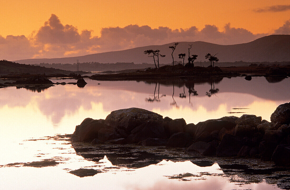 Europa, Großbritannien, Irland, Co. Galway, Connemara, Camus Bay