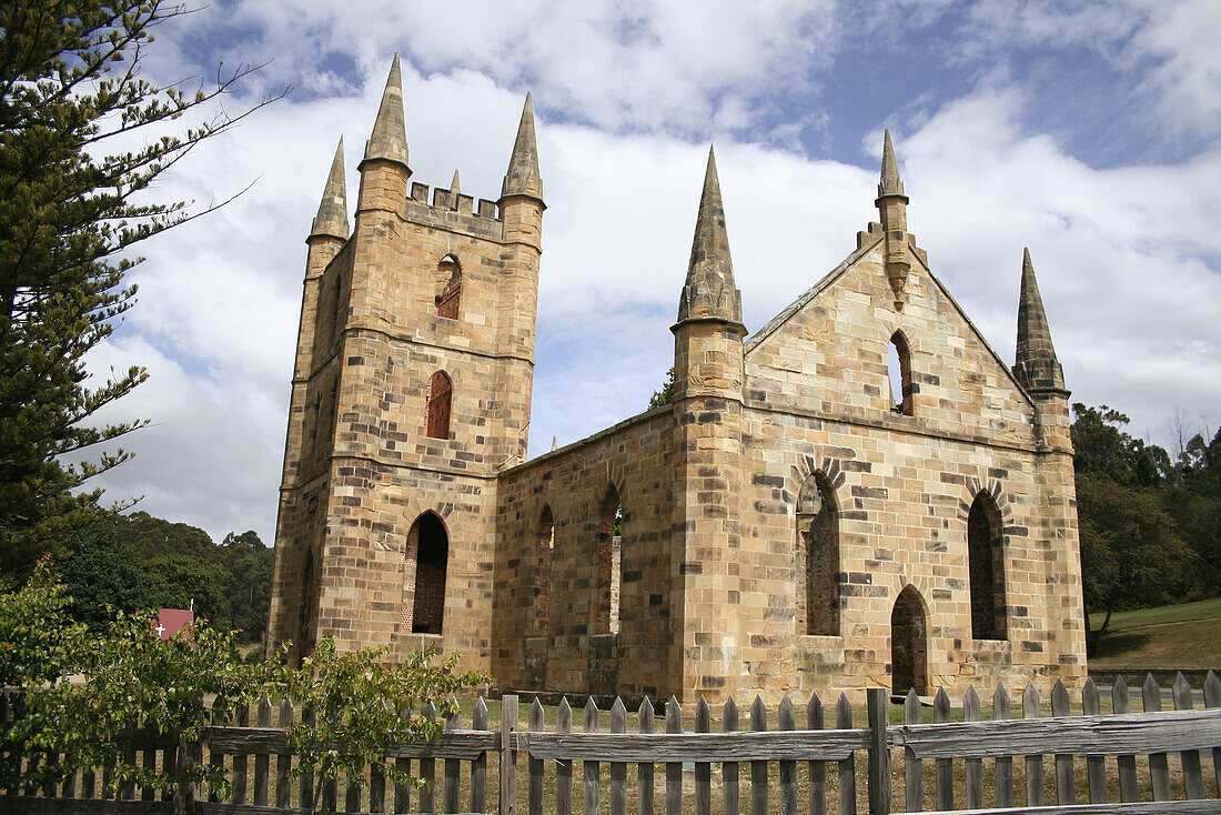The Church (1836 by Lieutenant Governor George Arthur), Port Arthur, Tasmania, Australia