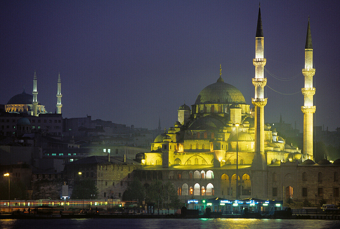 Yeni mosque at Golden Horn, Istanbul. Turkey