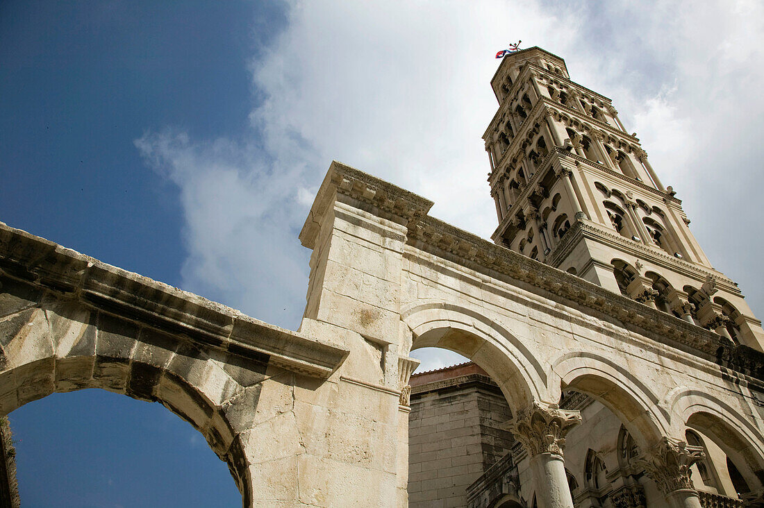 St. Dominius Cathedral. Diocletian's Palace. Split. Croatia.