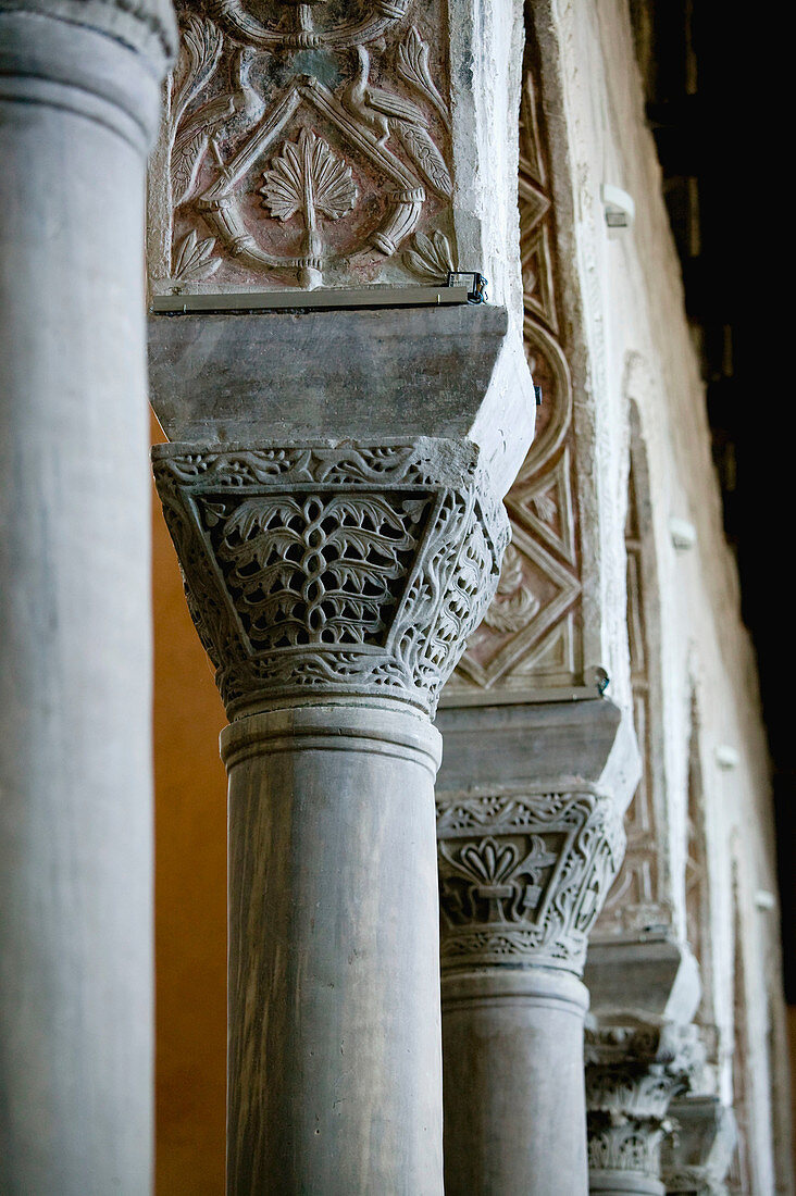 Atrium. Eufrasian Basilica. Porec. Istria Peninsula. Croatia