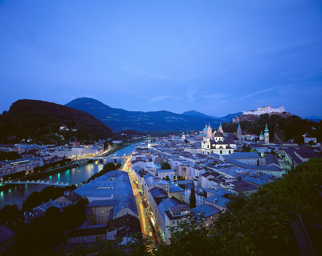 View from Café Winkler, Salzburg. Austria