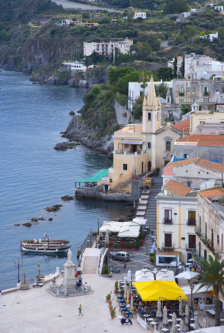 Lipari Island. Eolie Island. Sicily. Italy.