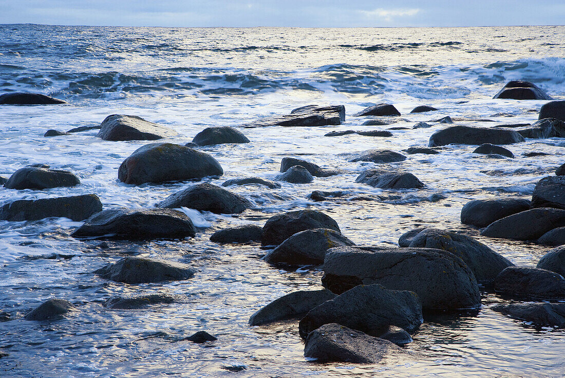 North Sea. Lofoten Islands, Norway, Europe.