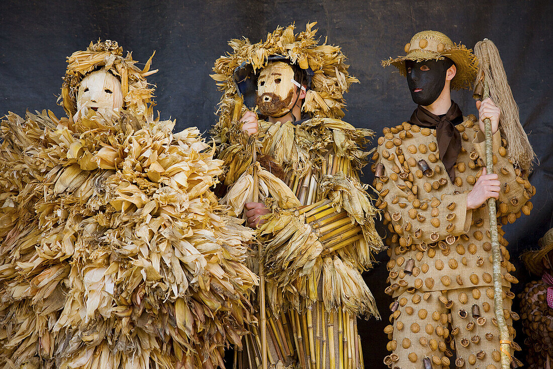 La Vijanera', carnival. Silió. Cantabria. Spain