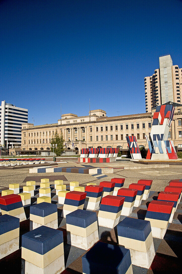 Hajek Sculpture Garden and Adelaide Casino, Adelaide, South Australia, Australia