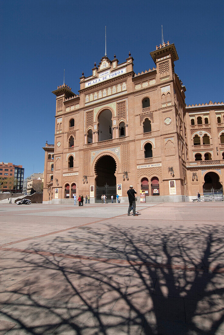 Las Ventas, famous bullring in Madrid, plaza de toros de las ventas, Madrid, Spain