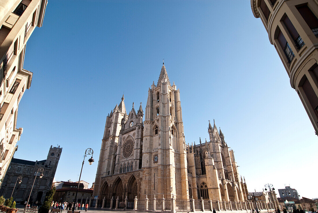 Cathedral of Leon, Leon, Castile and Leon, Spain