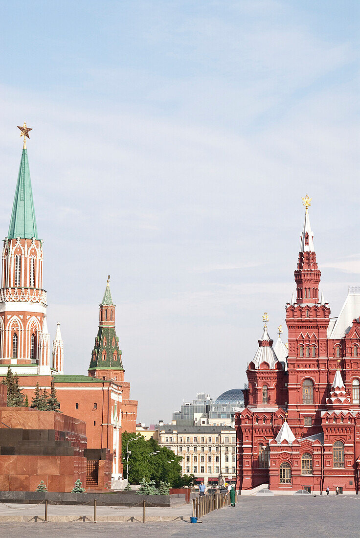 State Historical Museum, Red Square, Moscow, Russia