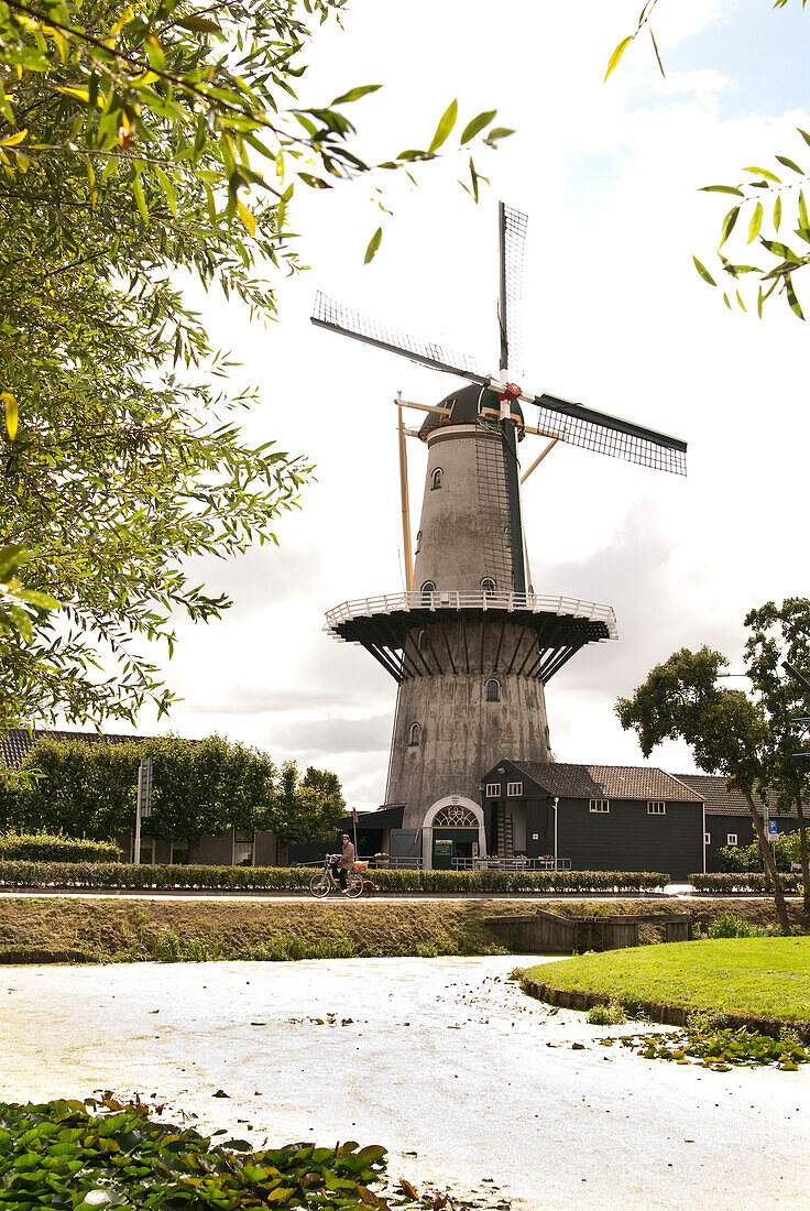 Traditional windmill, Westland, South Holland, Netherlands