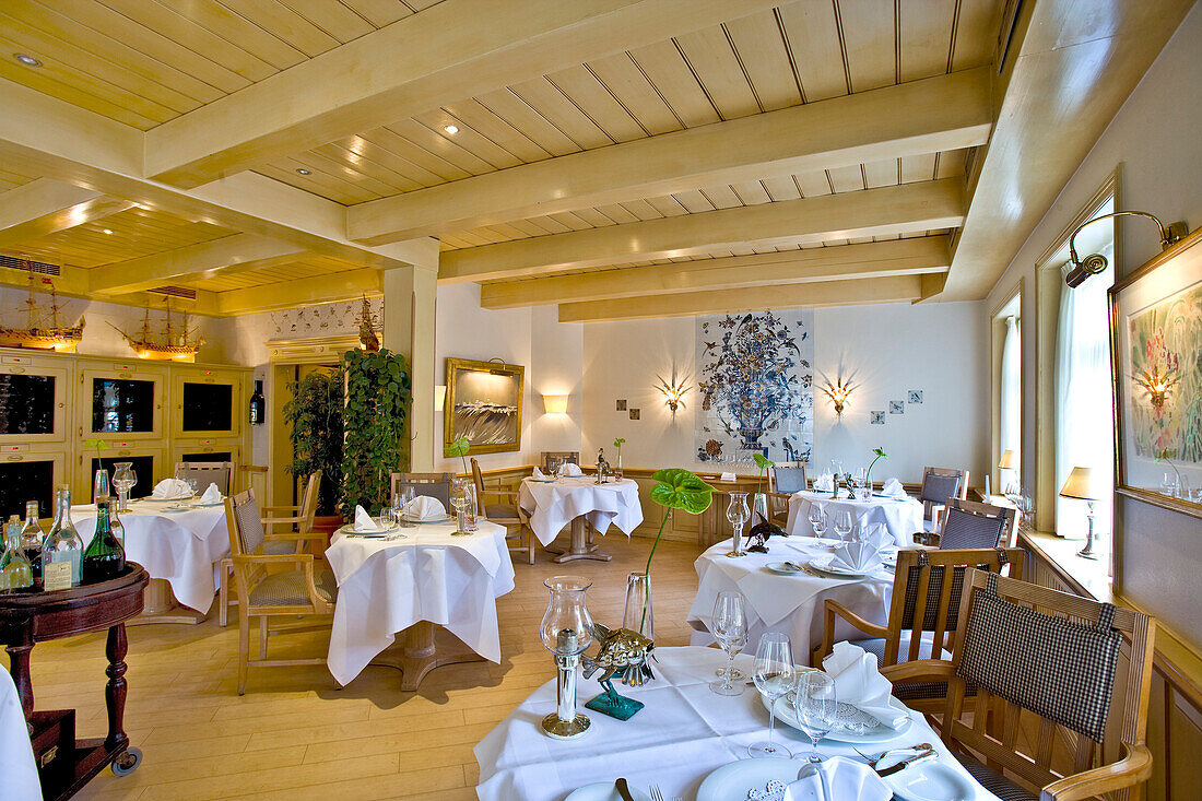 Jörg Müller Restaurant, Westerland, Sylt Island, North Frisian Islands, Schleswig-Holstein, Germany