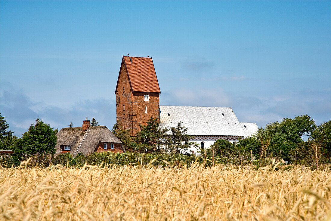 Kirche St. Severin, Keitum, Sylt, Nordfriesland, Schleswig-Holstein, Deutschland
