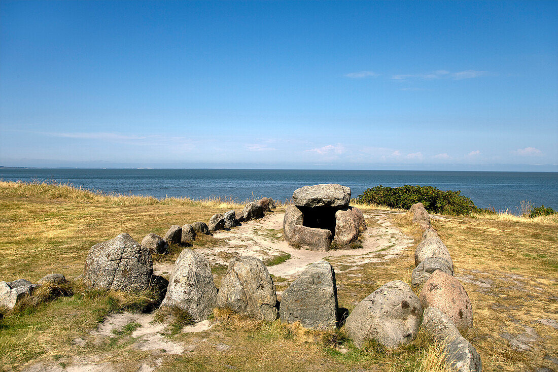 Harhoog, ancient Stonegrave, Keitum, Sylt Island, North Frisian Islands, Schleswig-Holstein, Germany