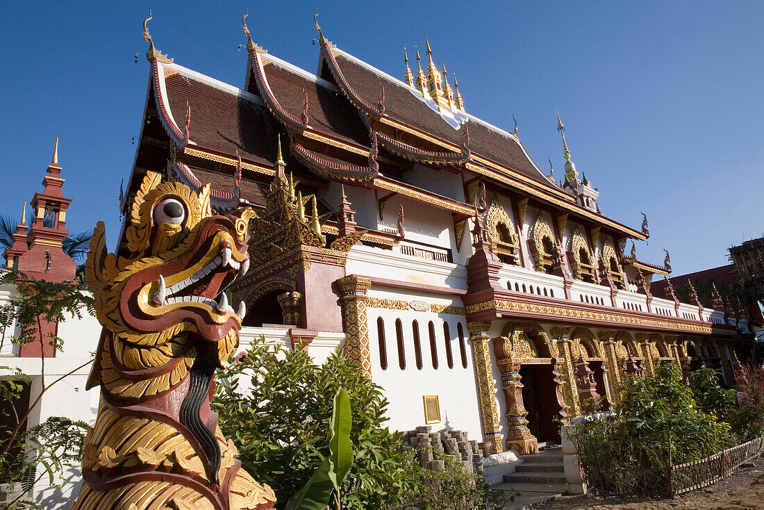 Buddhistischer Tempel Wat Kuan Kama in Chiang Mai, Provinz Ciang Mai, Thailand